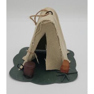 Camping Tent Ornament Cabin Woodland Rustic Woods REI Rustic Christmas Boy Scout